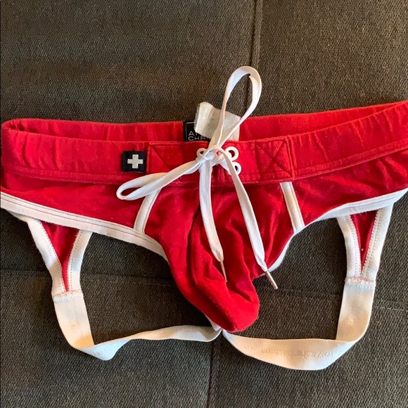 Andrew Christian Other - Red Andrew Christian Locker Room Jock, M